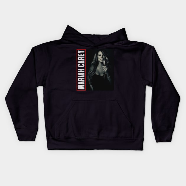 Mariah Carey Kids Hoodie by Sal.Priadi